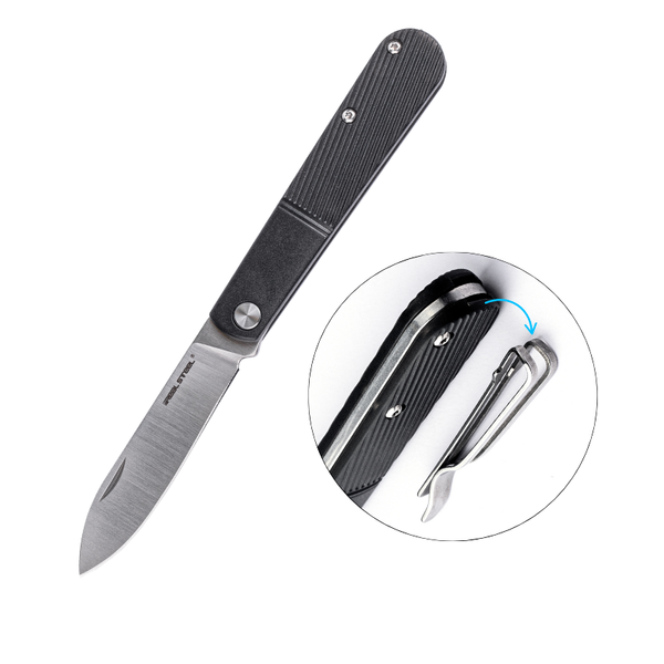 人気満点 RSK Real Barlow RB-1 Drop Point | Pocket Clip with Fork その他