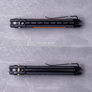 Real Steel Sacra Tactical Crossbar Lock Folding Knife- 3.31" Black Tanto Plain Böhler K110 Blade, Black G10 Handle