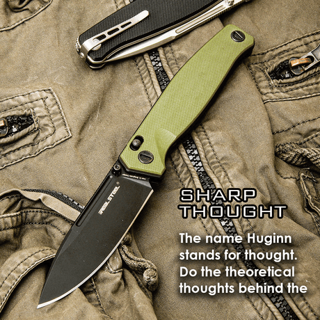 SHARP Thought : The name Huginn stands For Real Steel Real Steel www.realsteelknives.com