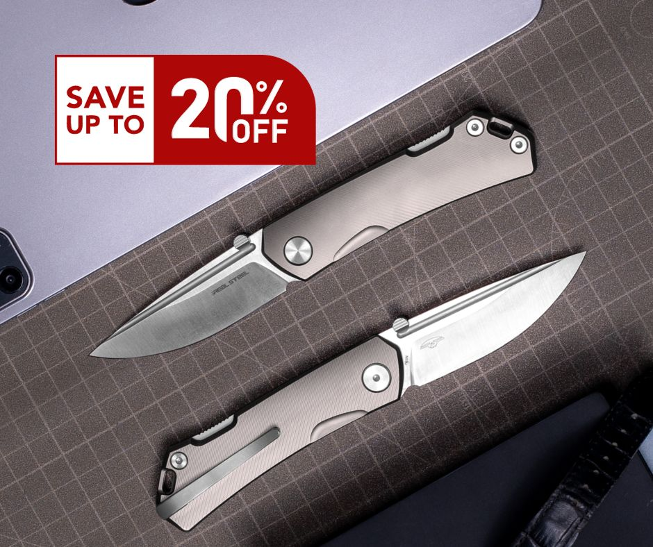Savings Extravaganza: Enjoy 20% Off Discount Collection Real Steel www.realsteelknives.com