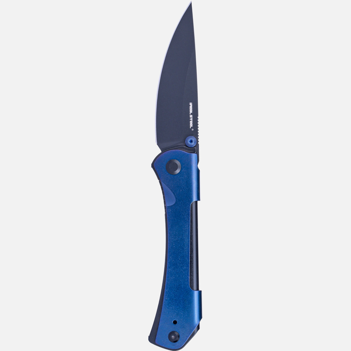 Real Steel Bullet EDC Pocket Knife - Front Flipper with Frame lock (2.91"  S35VN Blade) Designed by Maciej Torbe