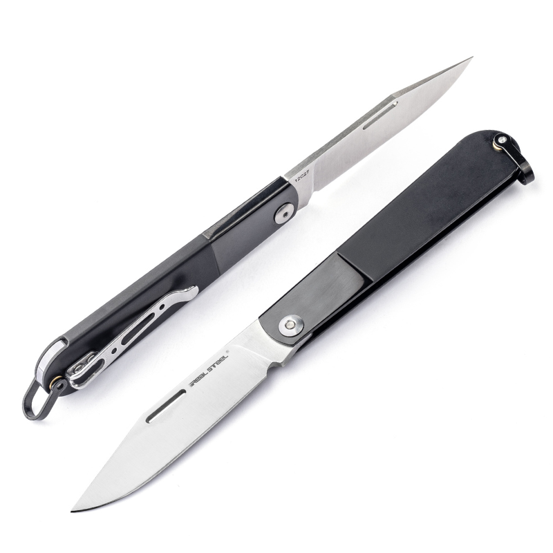 Real Barlow RB-3 Clip Point | Hollow Grind