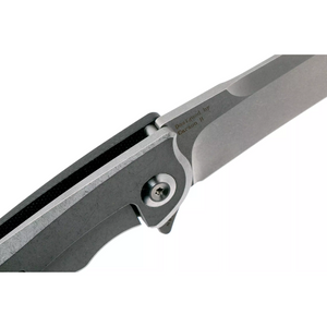 Real Steel Megalodon Revival EDC Flipper Frame Lock Pocket Knife -3.93" Bohler N690  Blade and G10/Carbon Fiber laminate
