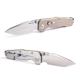 Evolution Ironclad | D2| Steel Frame & G10 | Stonewashed
