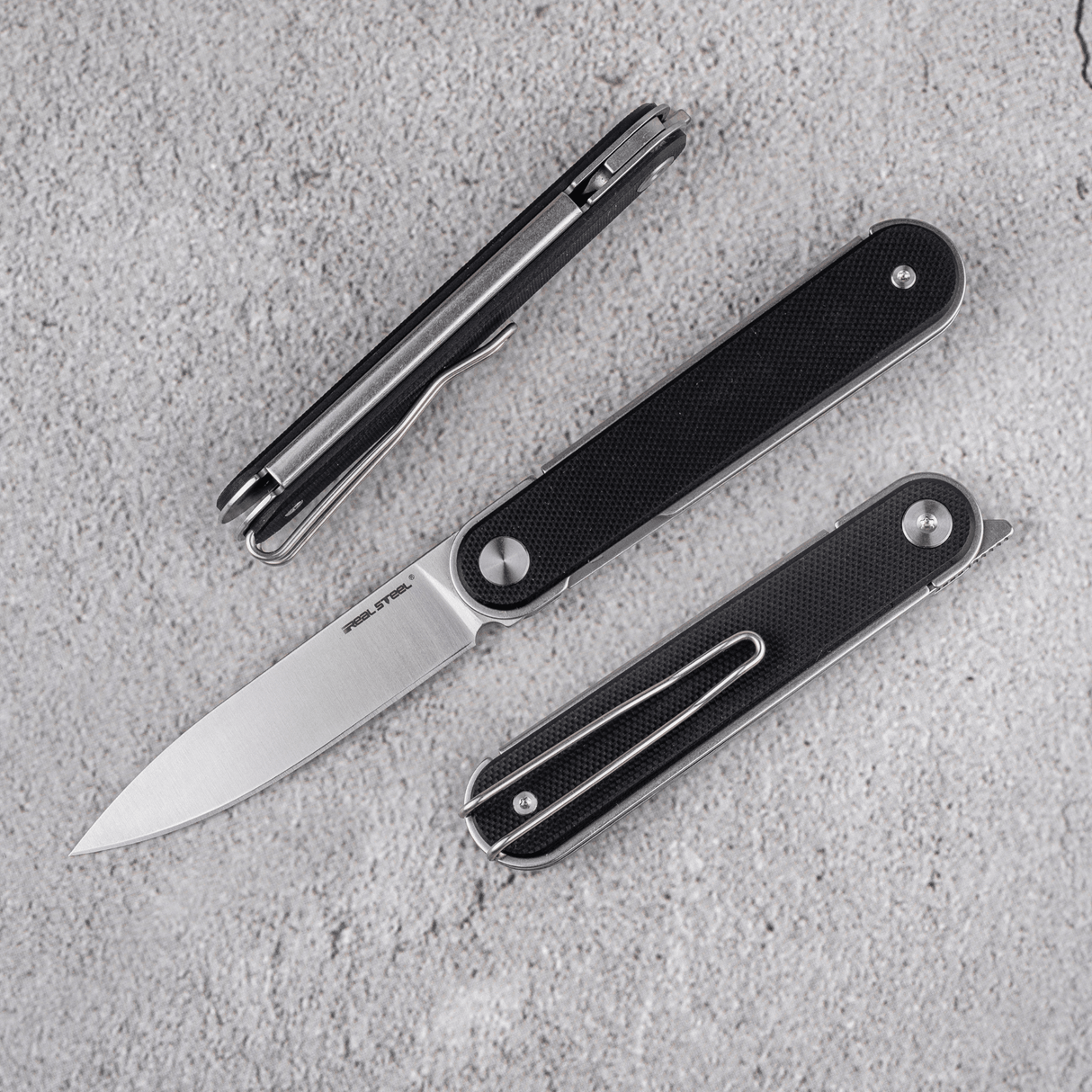 RSK Iris Front Flipper | Satin – Real Steel Knives
