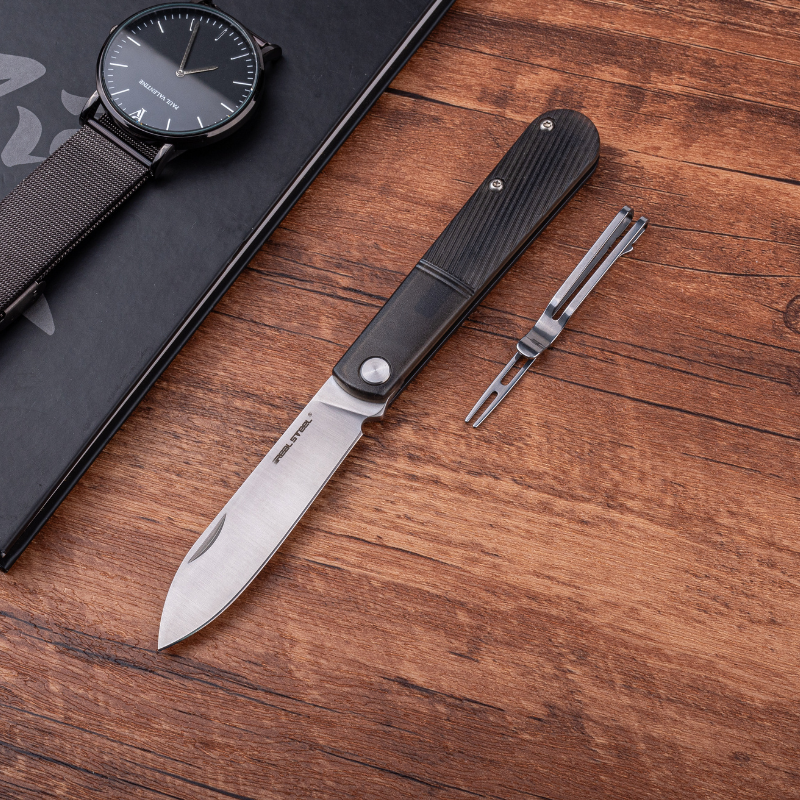 RSK Real Barlow RB-1 Drop Point | Pocket Clip with Fork
