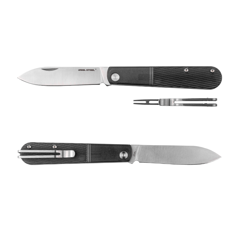 RSK Real Barlow RB-1 Drop Point | Pocket Clip with Fork