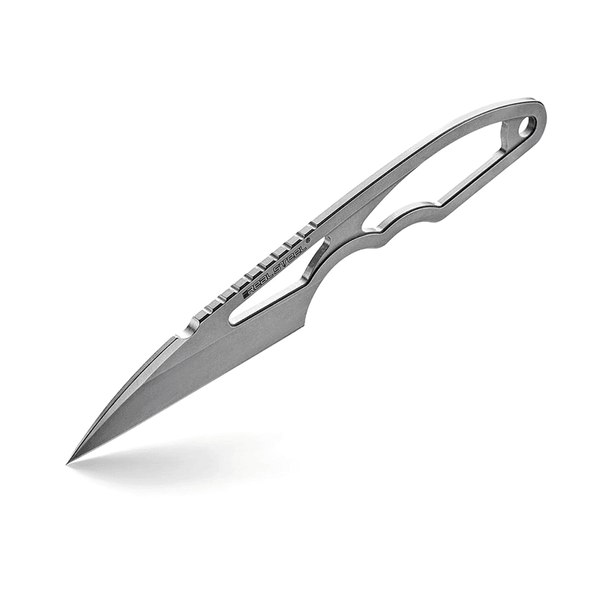 Real Steel Avangard EDC Wild Backlock Pocket Folding Knife - 3.46 Satin  M390 Blade And Titanium Handle