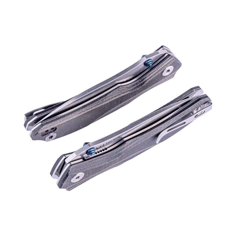 Real Steel E802 Horus Micarta EDC Liner Lock Pocket Folding Knife -3.70" Alleima 14C28N Blade and Micarta Handle knife Real Steel folding knife, spo-default, spo-disabled, spo-notify-me-disabled Real Steel www.realsteelknives.com
