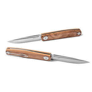 Real Steel Gslip Wood Handle EDC Slip Joint Folding Knife-3.07" VG-10 Blade, Designed by Ostap Hel knife Real Steel EDC Urban, Folding Knives, G Series, slip joint, spo-default, spo-disabled, spo-notify-me-disabled, VG-10, Wood Real Steel www.realsteelknives.com