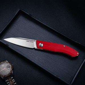 Real Steel Stella EDC Urban Slip Joint Folding Knife-2.95" VG-10 Blade and G10 Handle, Designed by Jakub Wieczorkiewicz knife Real Steel spo-default, spo-disabled, spo-notify-me-disabled Real Steel www.realsteelknives.com