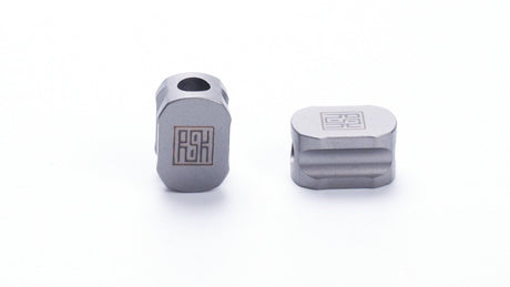 Real Steel Titanium Lanyard Bead, Designed by Ostap Hel Accessaries Real Steel spo-default, spo-disabled, spo-notify-me-disabled Real Steel www.realsteelknives.com